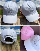کلاه نقابدار Brookside Apparel - دارای بند قابل تنظیم -اسپرت در ۲ رنگ سفید و صورتی